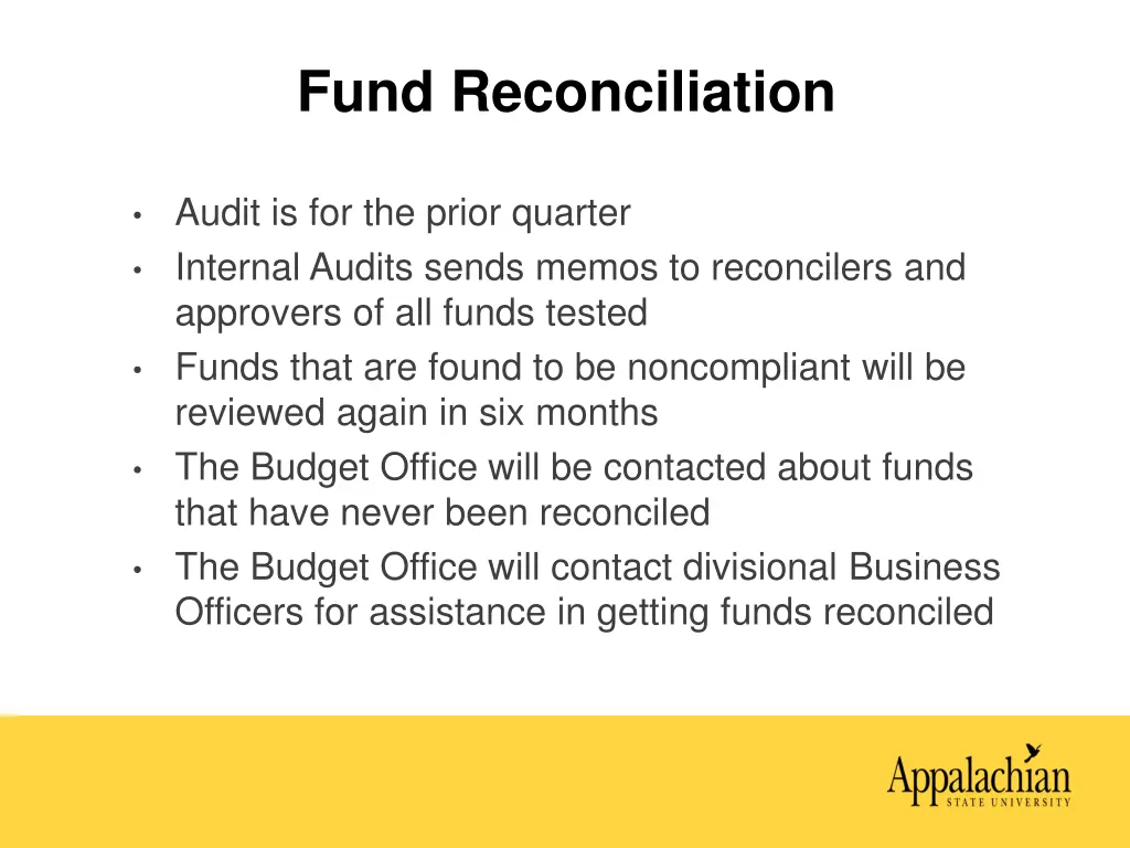 fund reconciliation 3