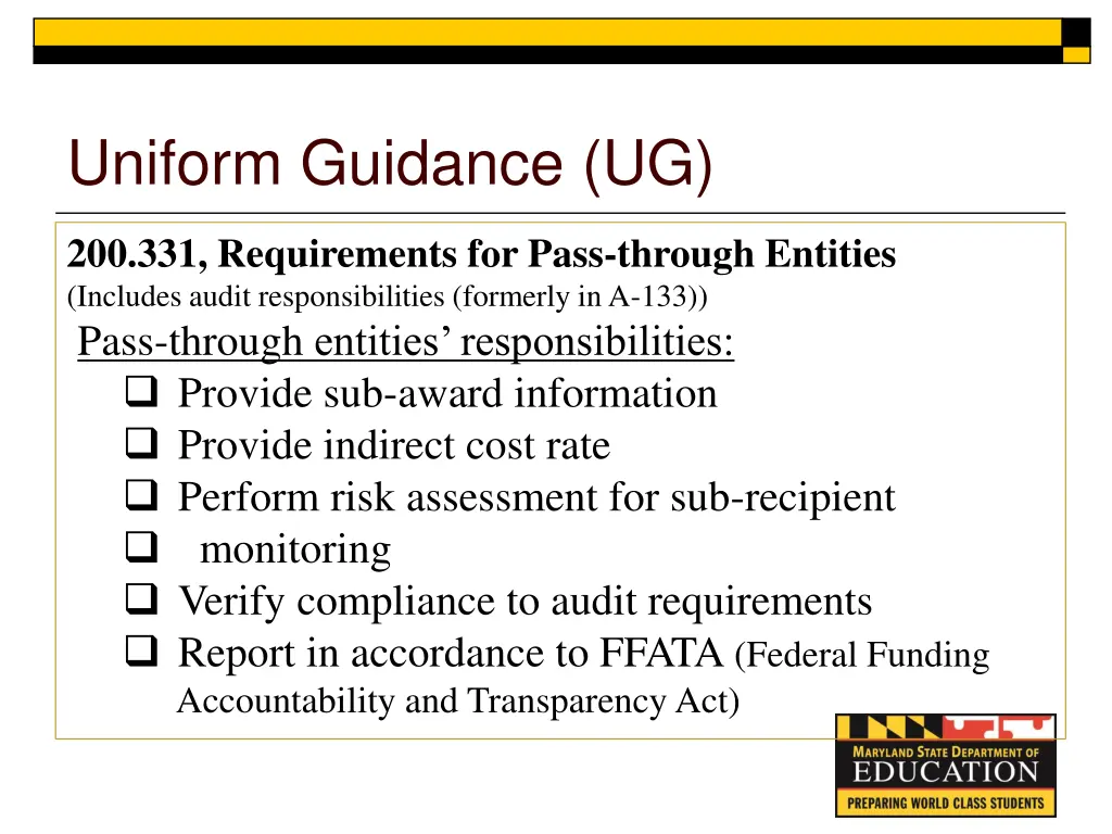 uniform guidance ug 2