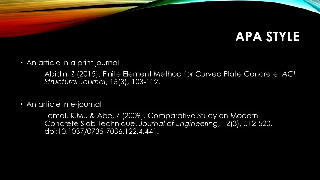 apa style 1