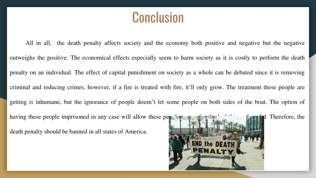 conclusion