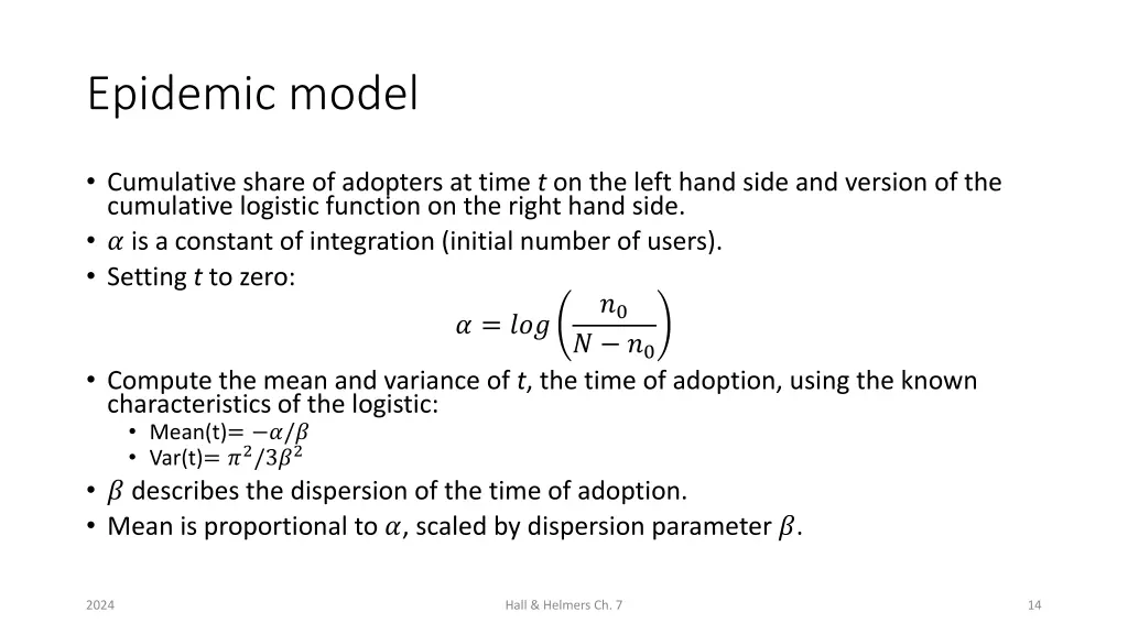 epidemic model 2