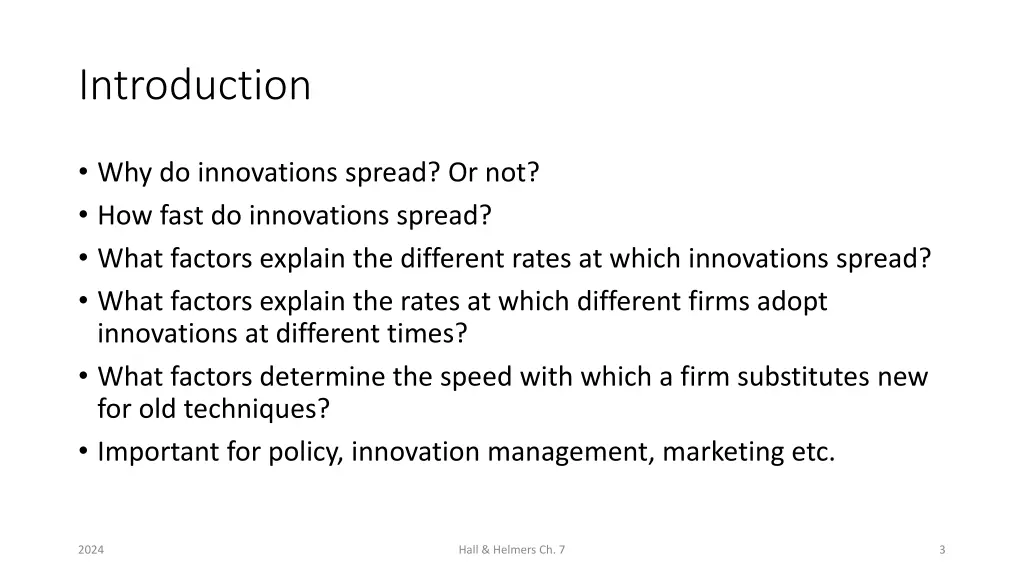 introduction