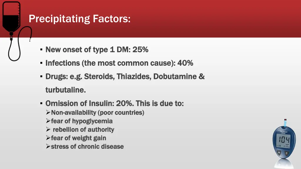 precipitating factors