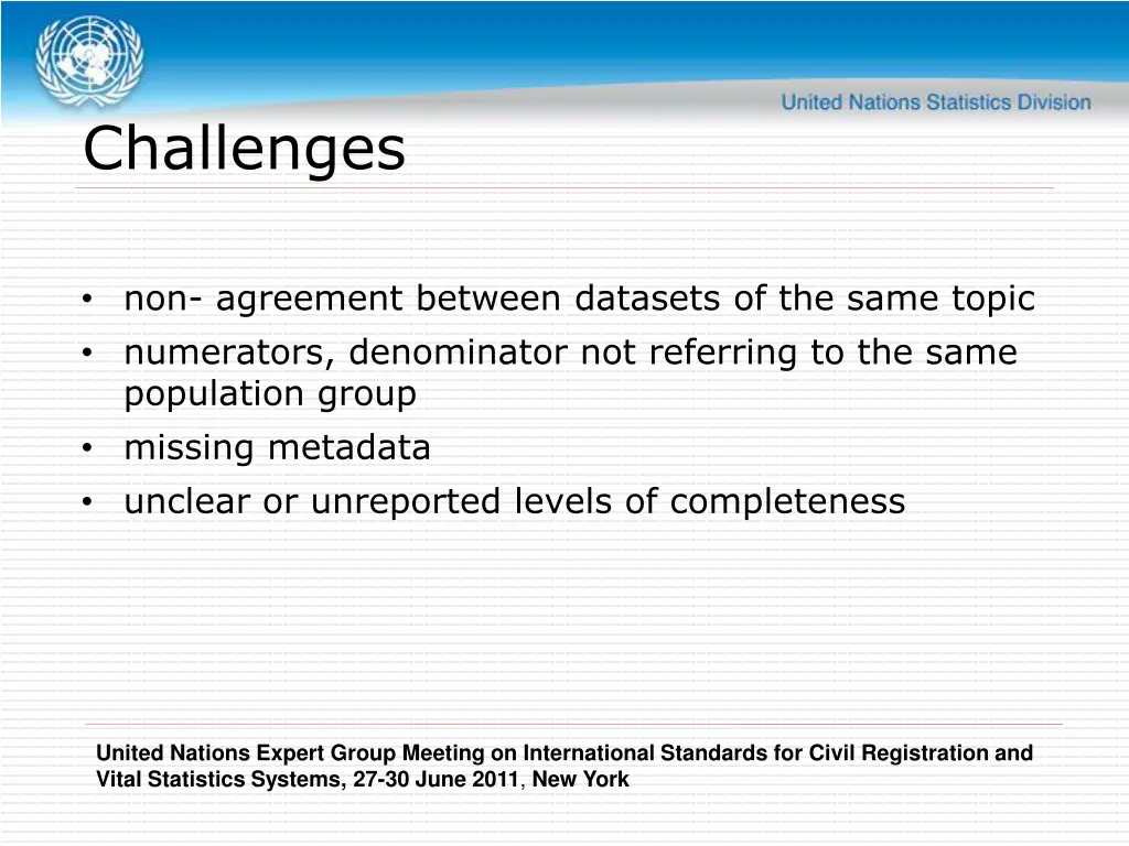 challenges