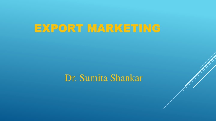export marketing