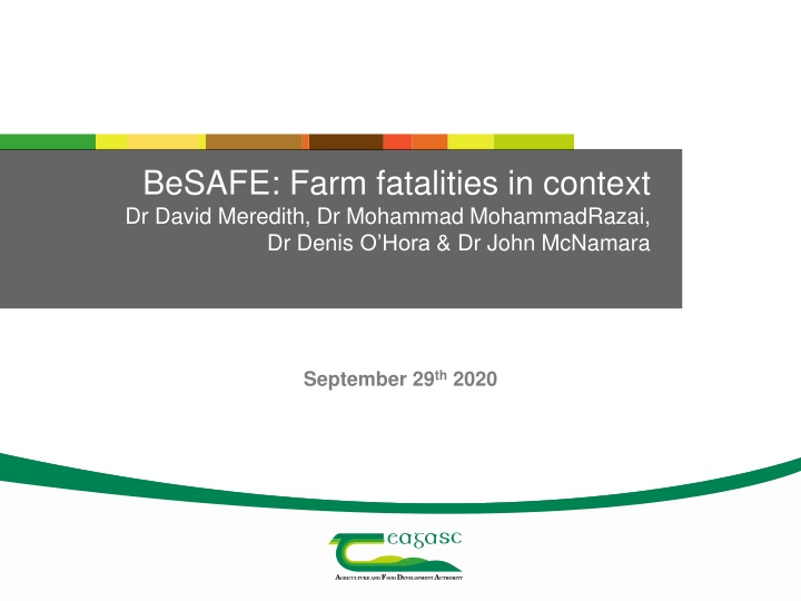 besafe farm fatalities in context dr david