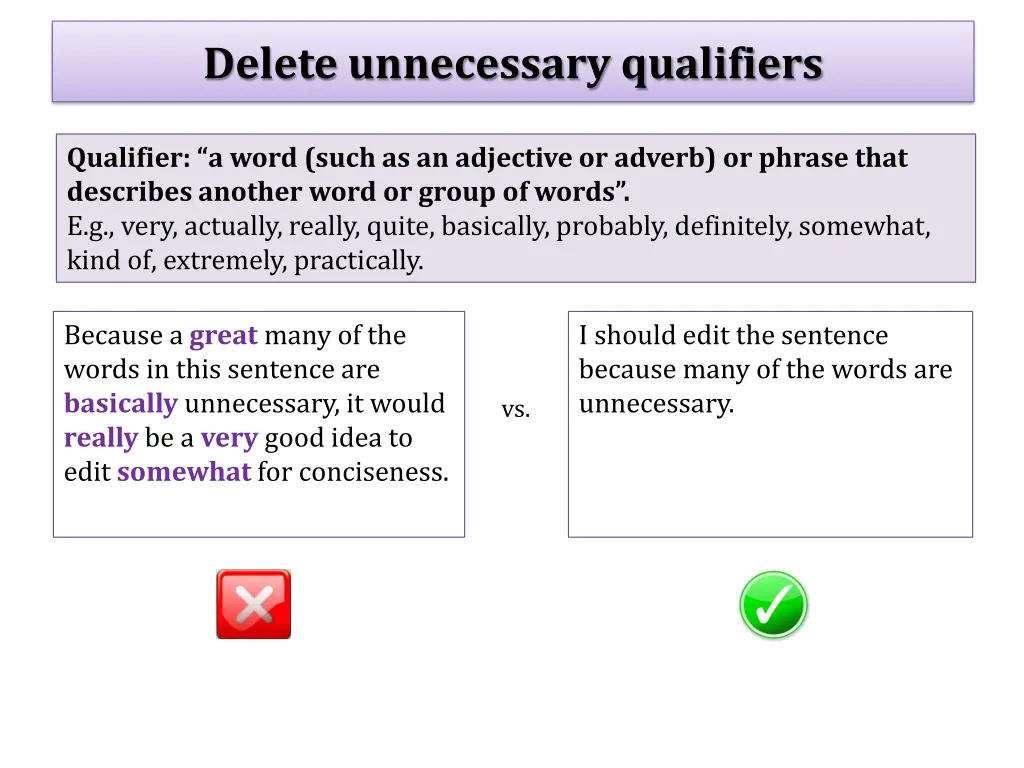 delete unnecessary qualifiers