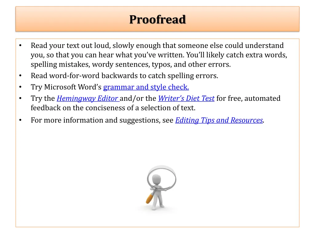 proofread