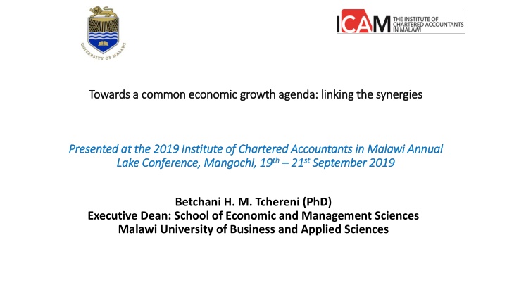 towards towards a common economic growth agenda