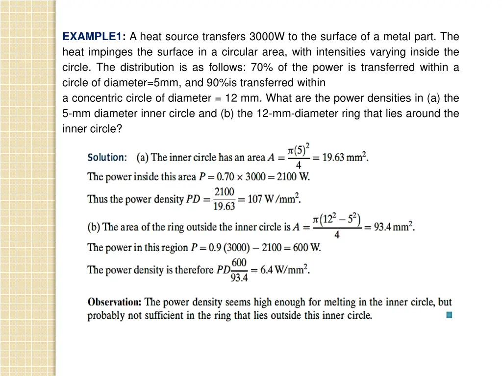 example1 a heat source transfers 3000w