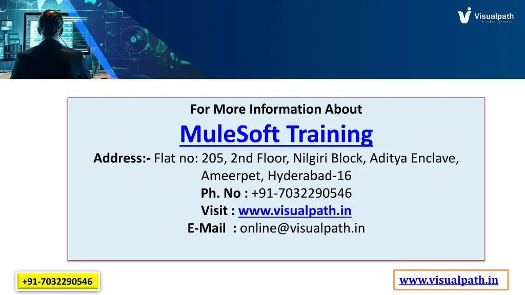for more information about mulesoft training