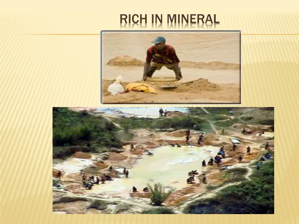 rich in mineral