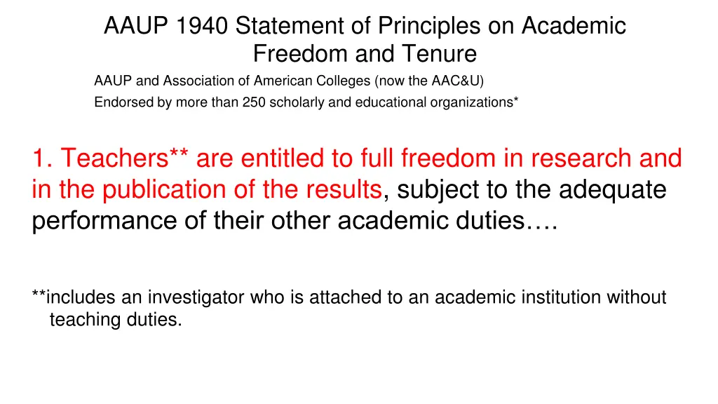 aaup 1940 statement of principles on academic