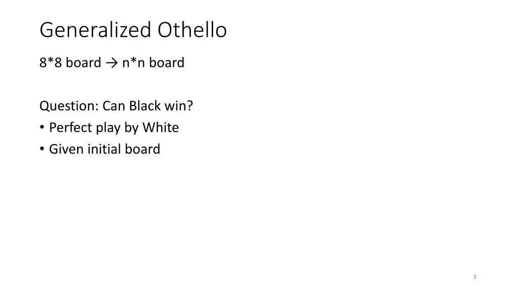 generalized othello