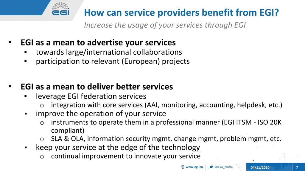 how can service providers benefit from