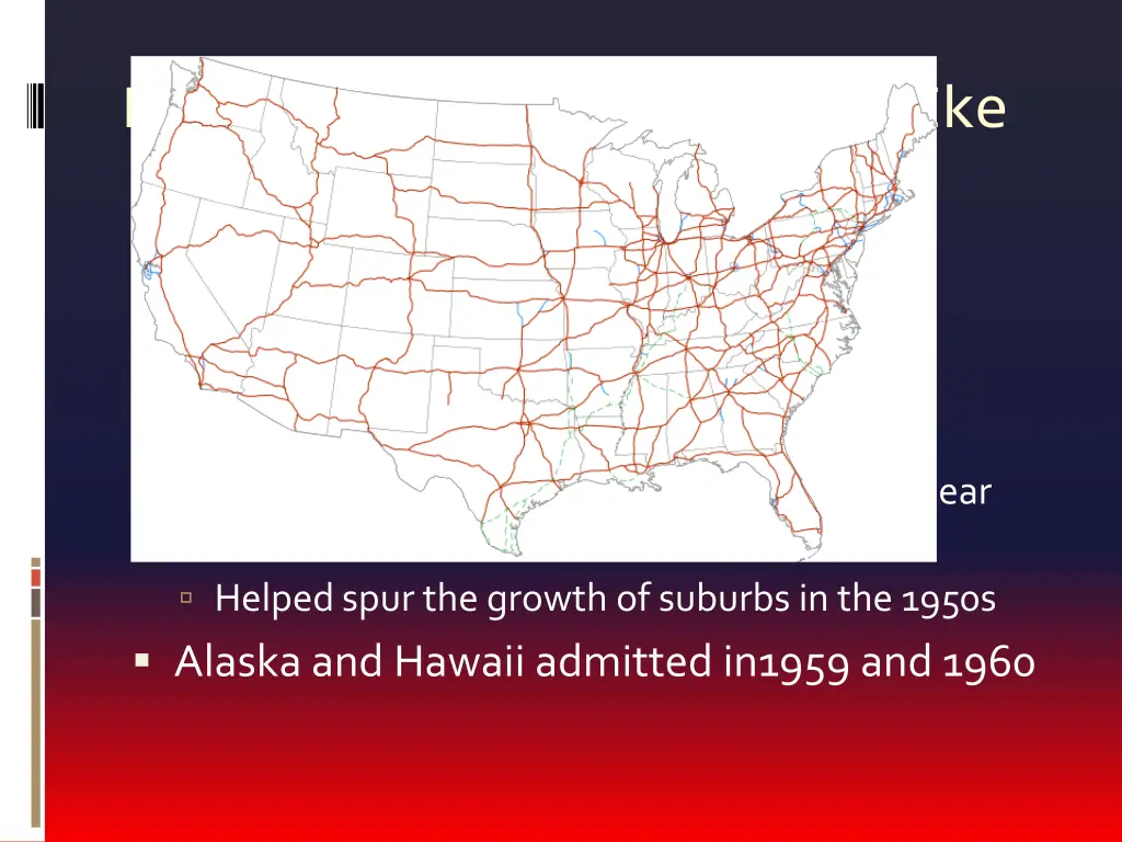 domestic policies under ike