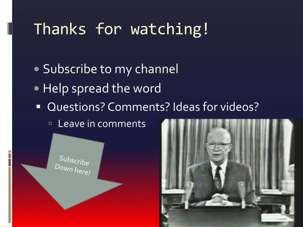 thanks for watching