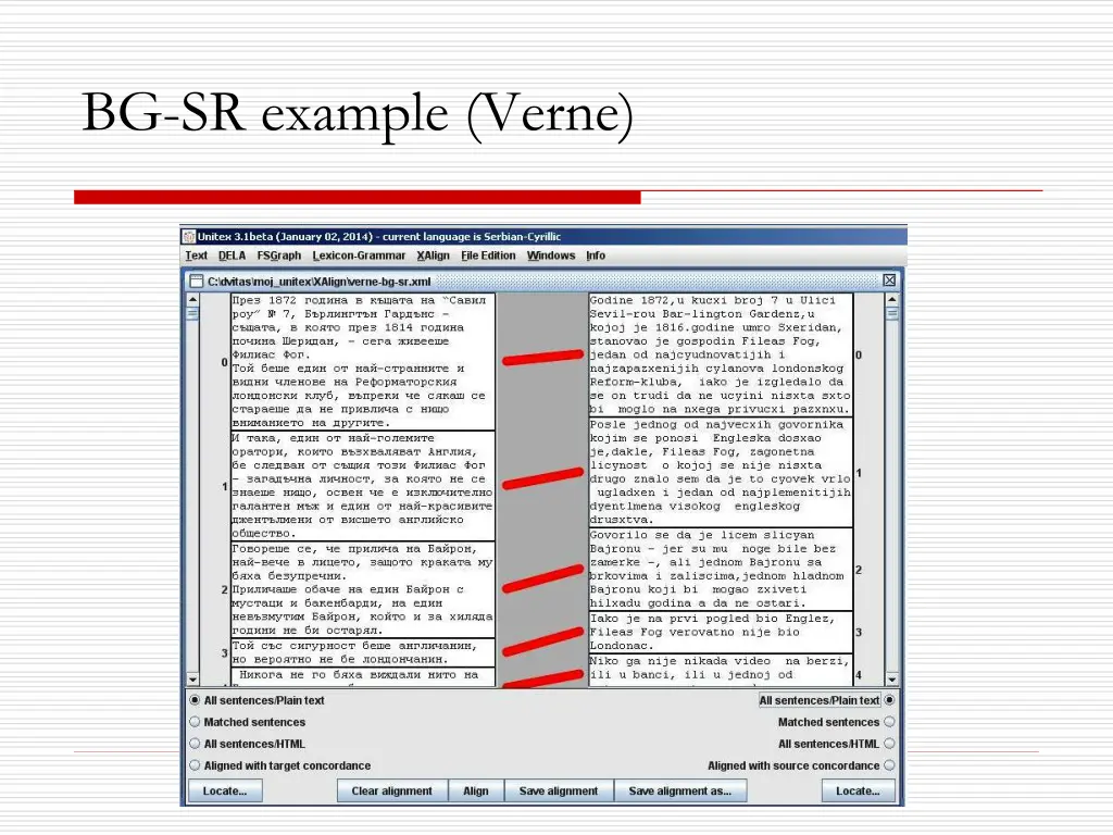 bg sr example verne