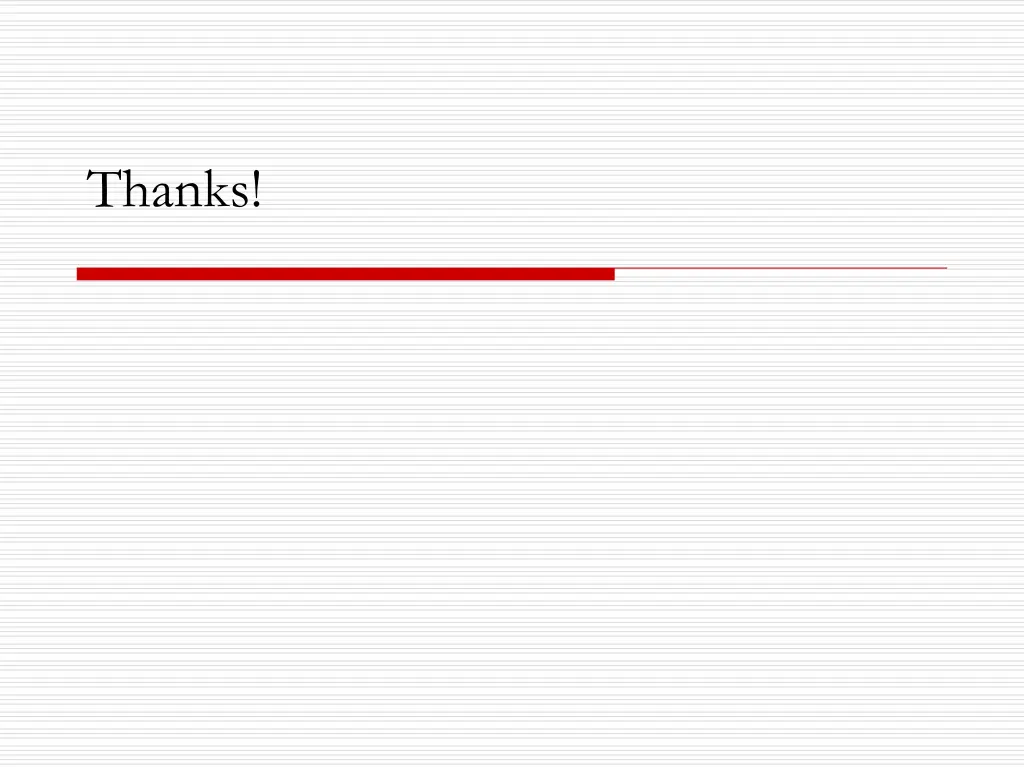 thanks