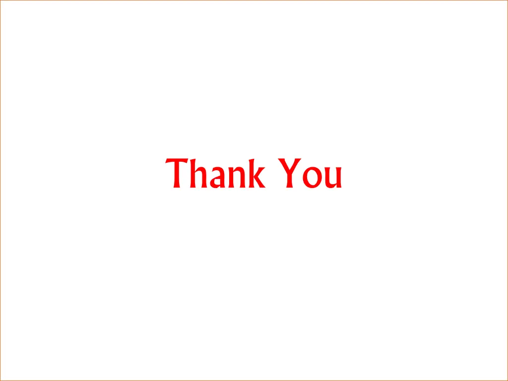 presentation by thank you