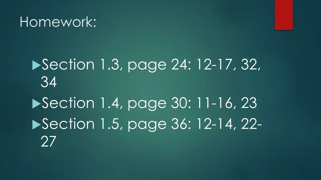 homework
