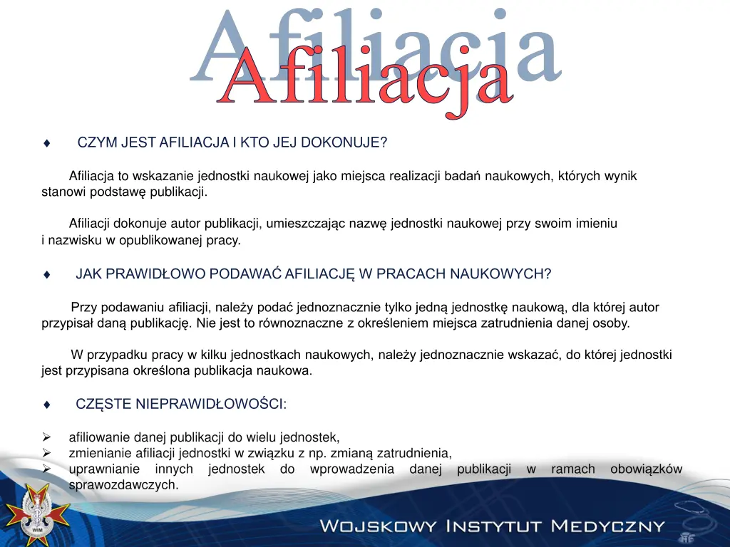 afiliacja