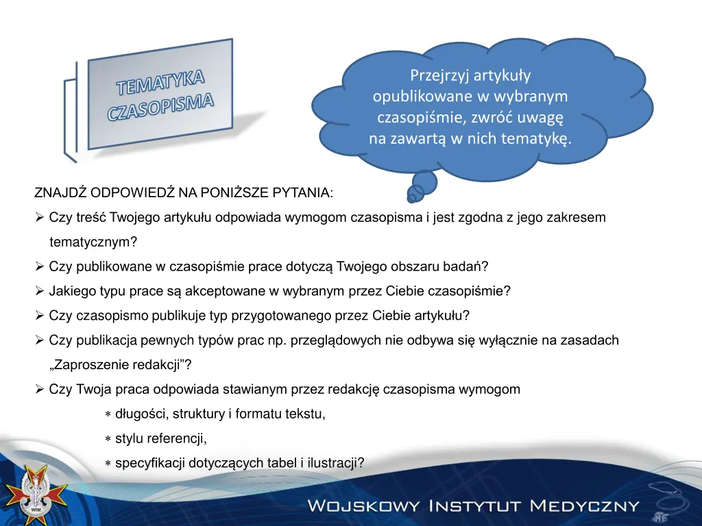 przejrzyj artyku y opublikowane w wybranym
