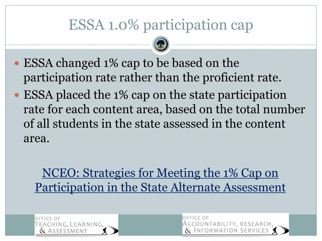 essa 1 0 participation cap