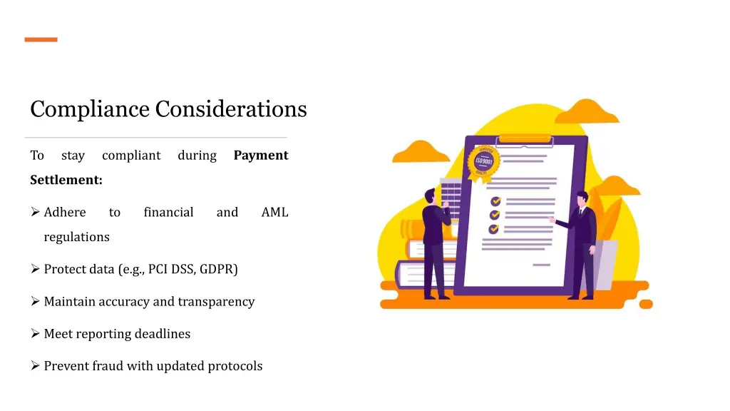 compliance considerations