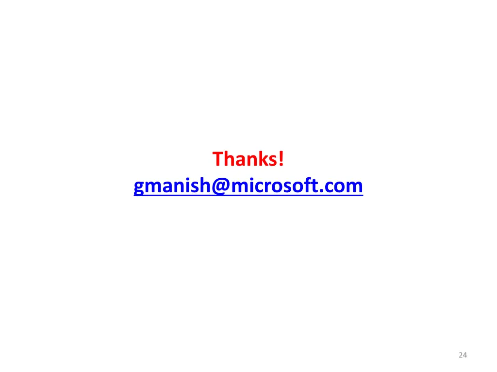 thanks