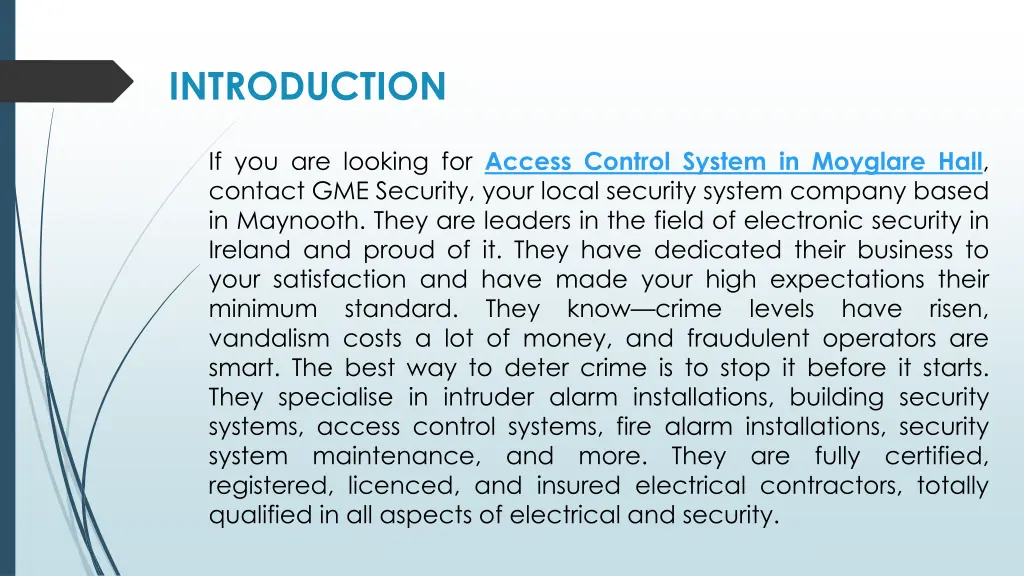 introduction