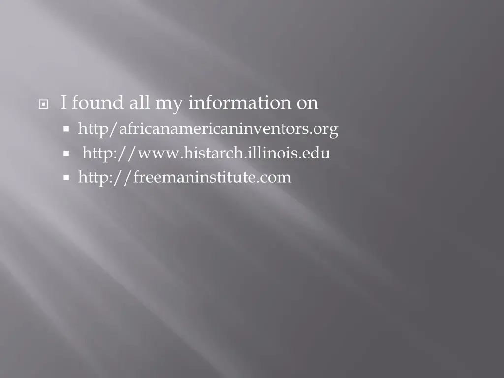 i found all my information on http