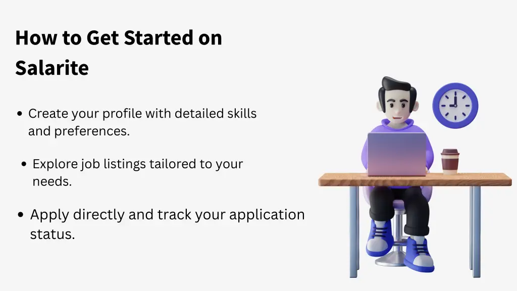 how to get started on salarite