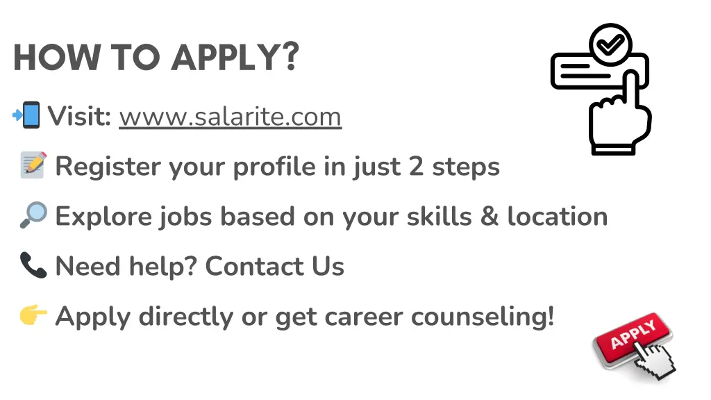 how to apply