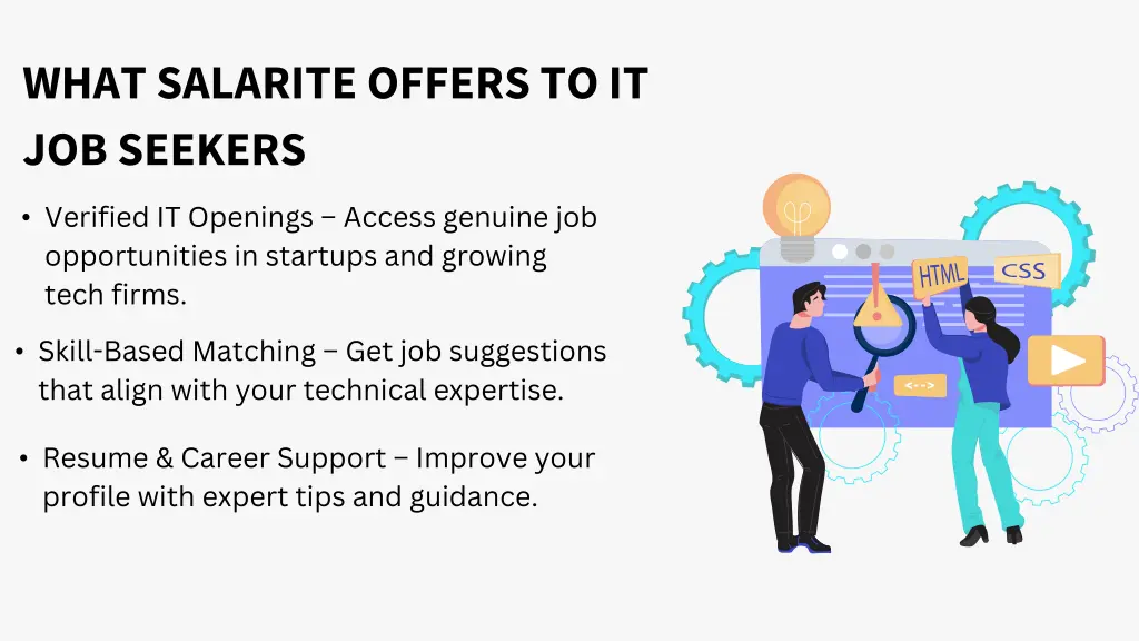 what salarite offers to it job seekers
