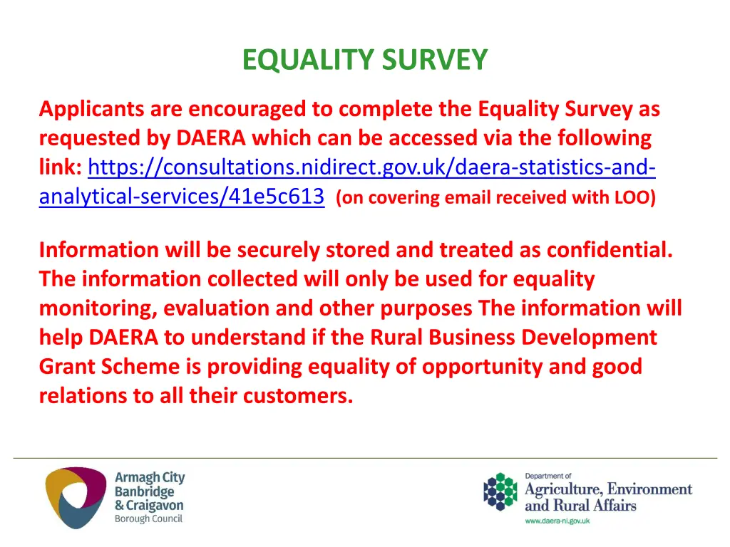 equality survey