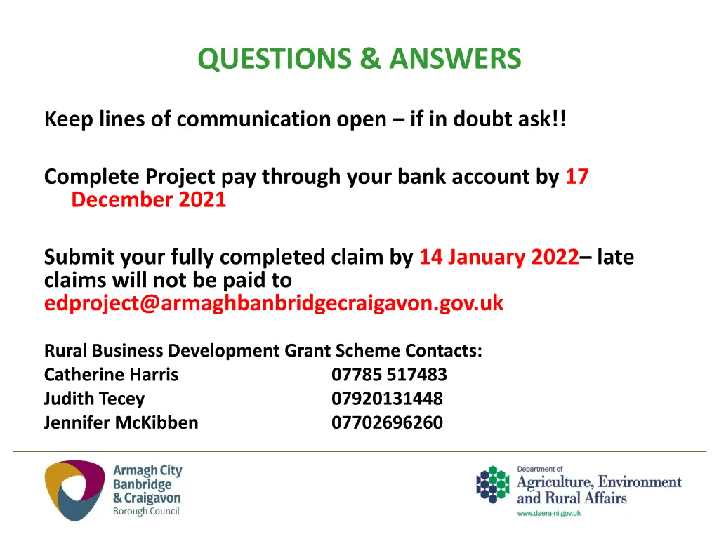 questions answers