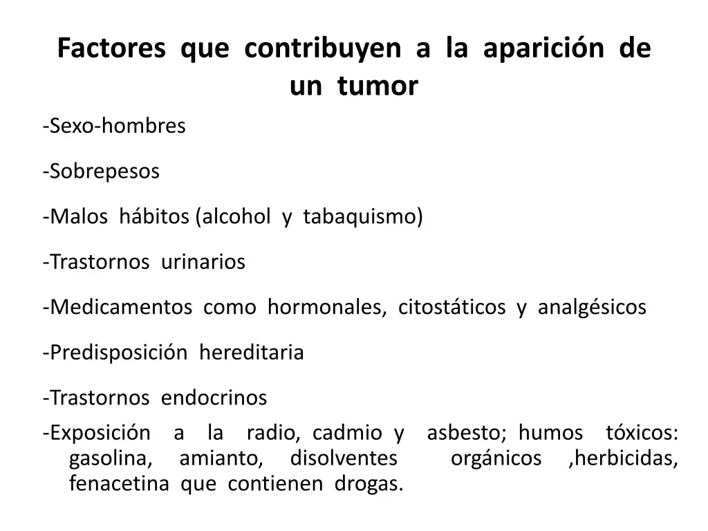 factores que contribuyen a la aparici
