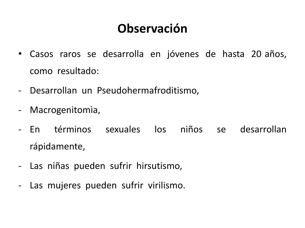 observaci n
