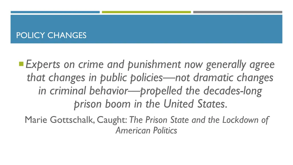 policy changes 1