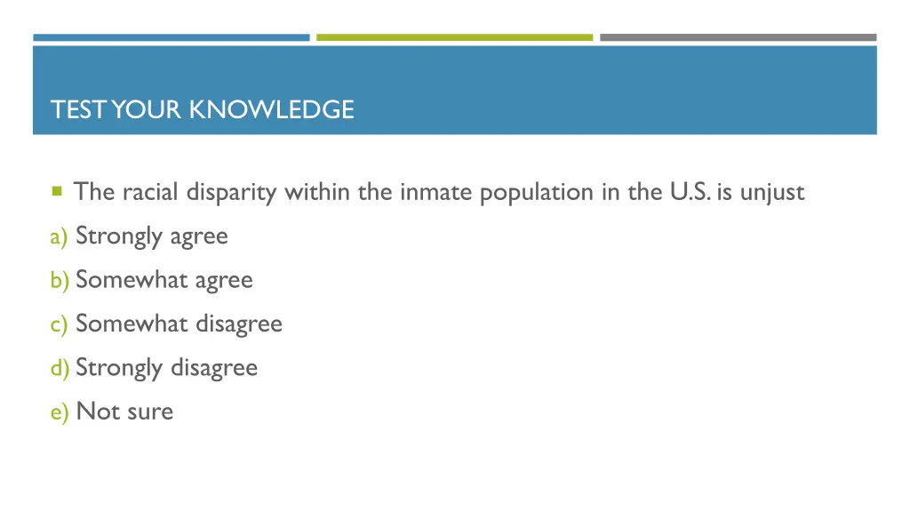 test your knowledge 4