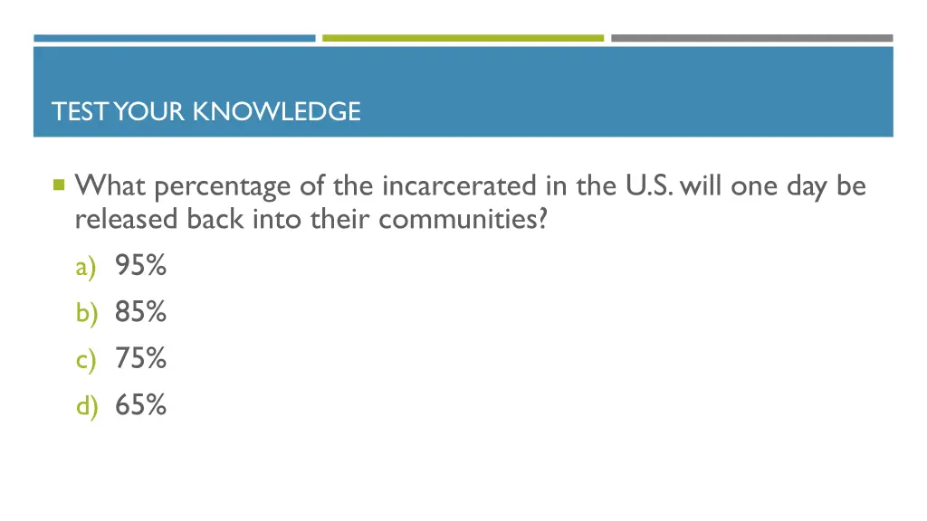 test your knowledge 5