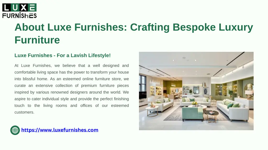 about luxe furnishes crafting bespoke luxury