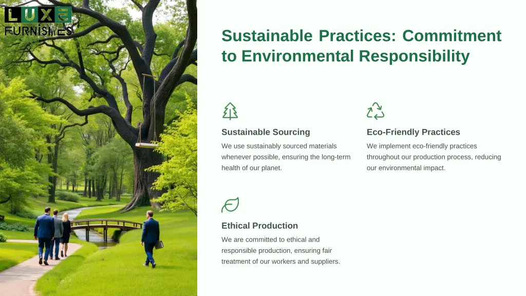 sustainable practices commitment to environmental