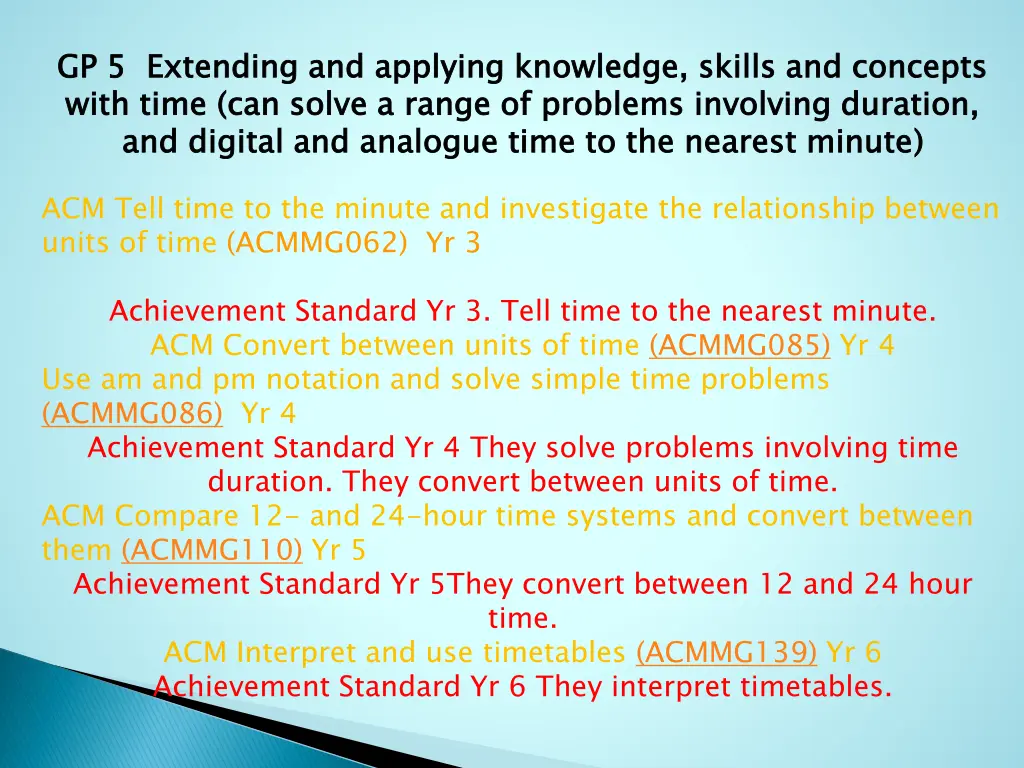 gp 5 extending and applying knowledge skills