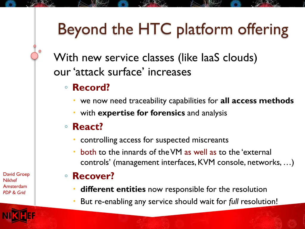 beyond the htc platform offering