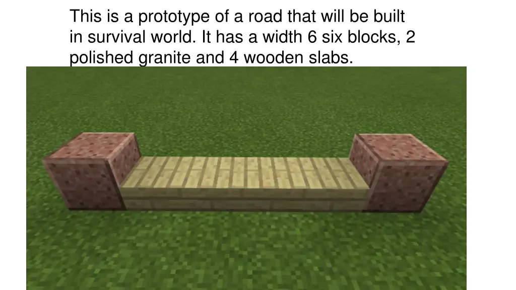this is a prototype of a road that will be built 2