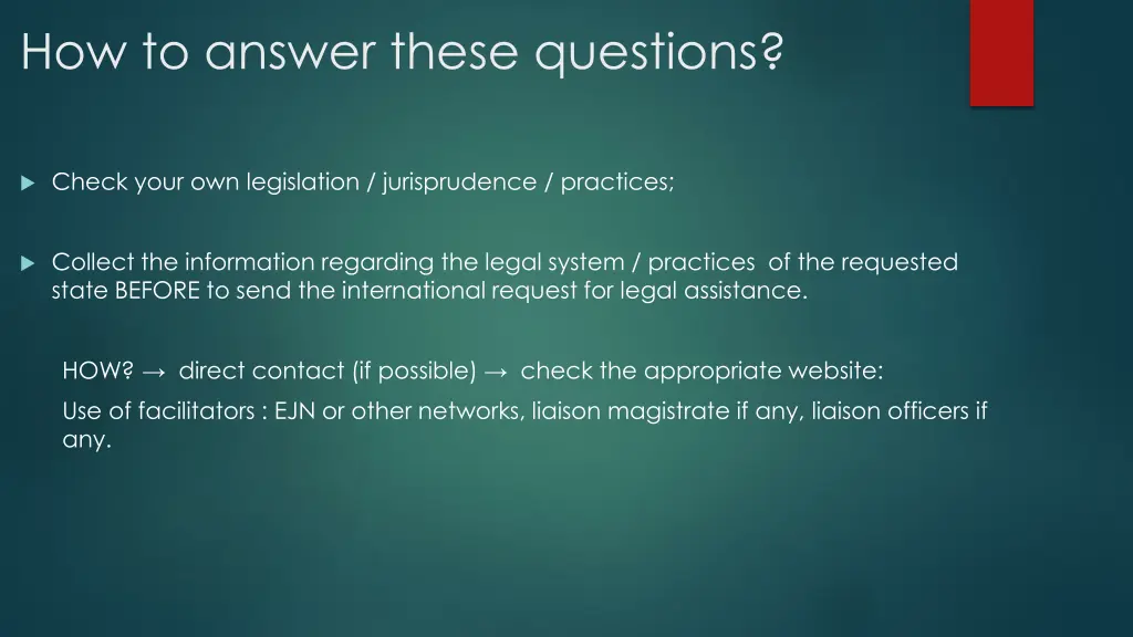 how to answer these questions