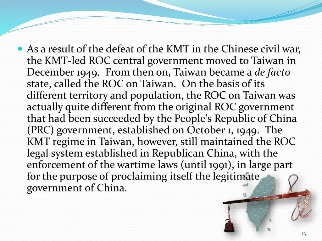 as a result of the defeat