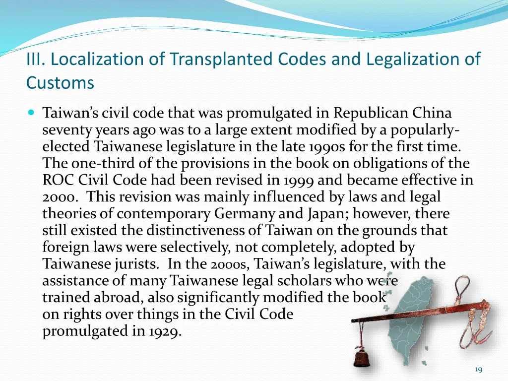 iii localization of transplanted codes
